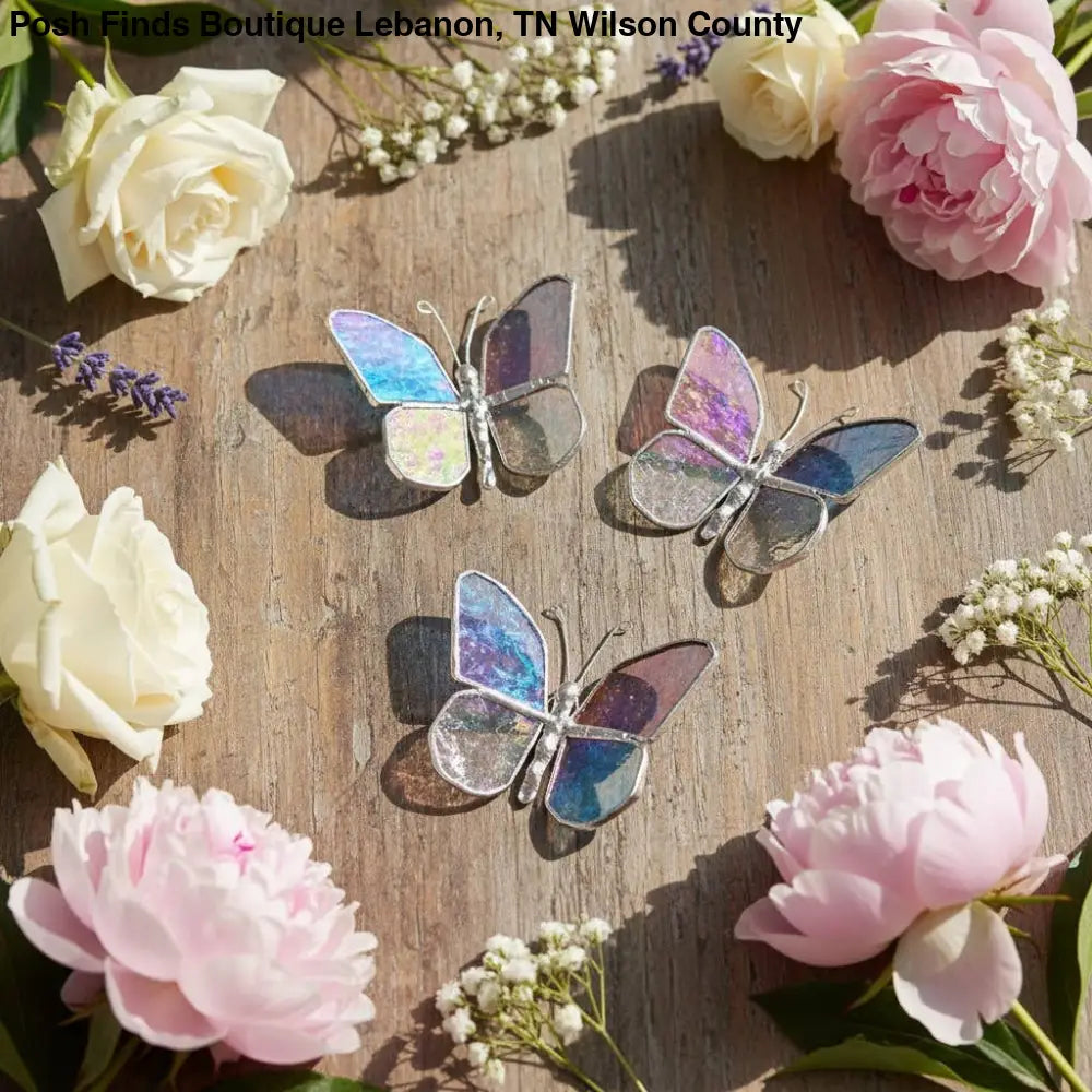 Mom Now that I’m Older: Handmade Glass Butterfly - Gifts