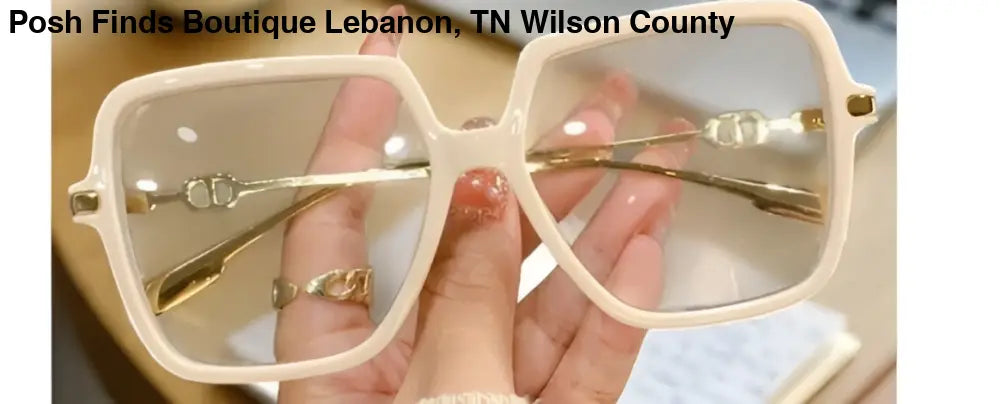 Natalie Beige Square Blue Light Glasses - Posh Finds
