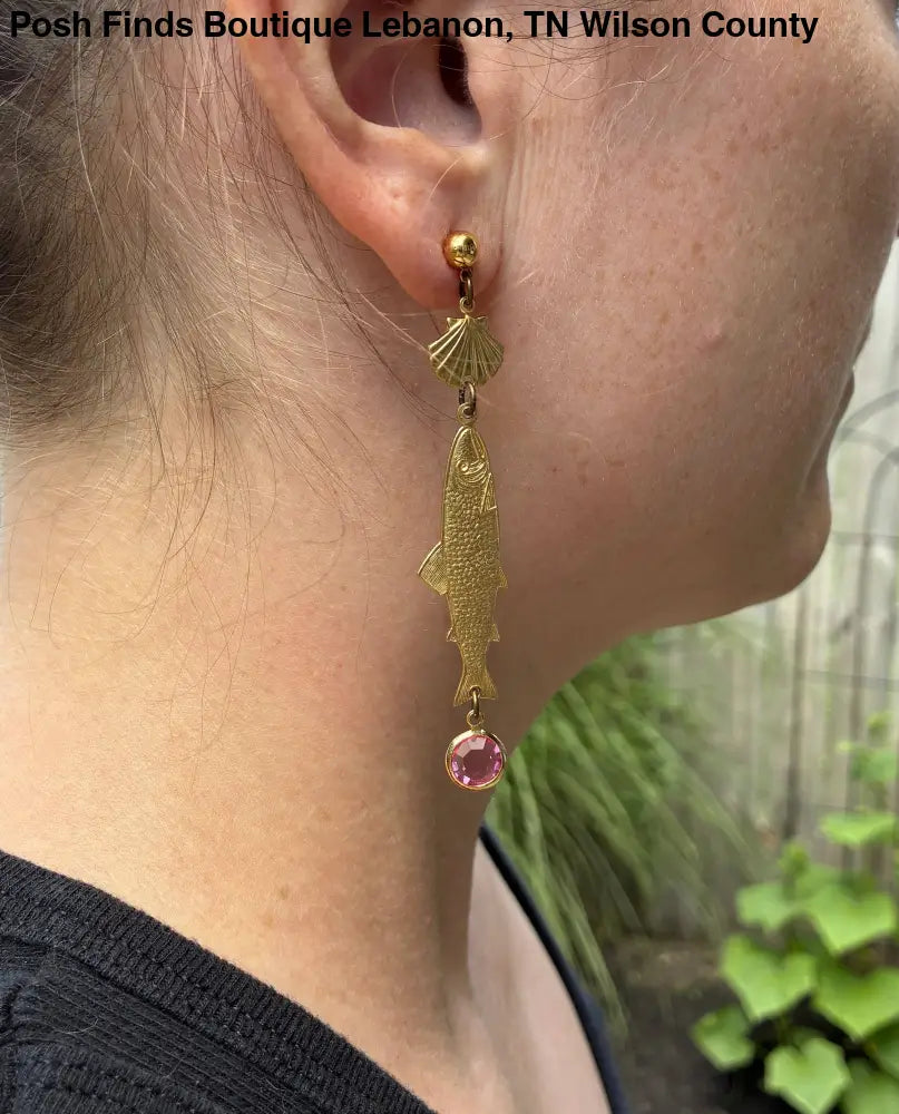 Nature Study Number 2 Vintage Charm Dangles - Posh Finds