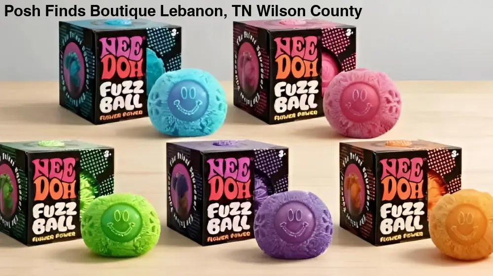 Needoh Fuzzball Squishy - toys
