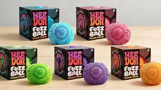 Needoh Fuzzball Squishy - toys