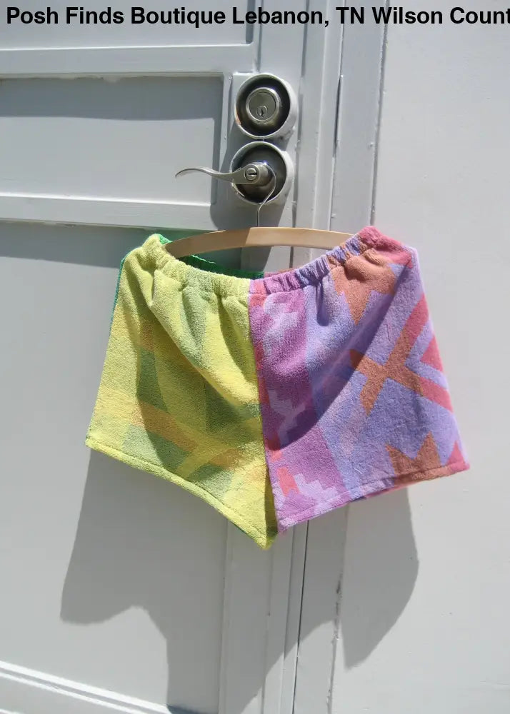 Over Dyed Towel Short - Posh Finds