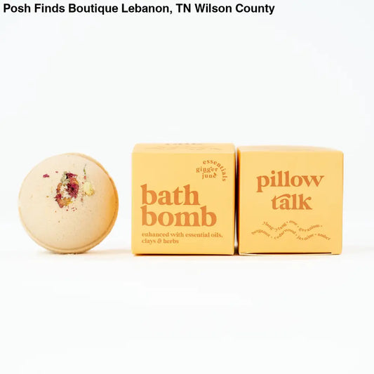 PILLOW TALK  100% BOTANICAL BATH BOMB - Posh Finds