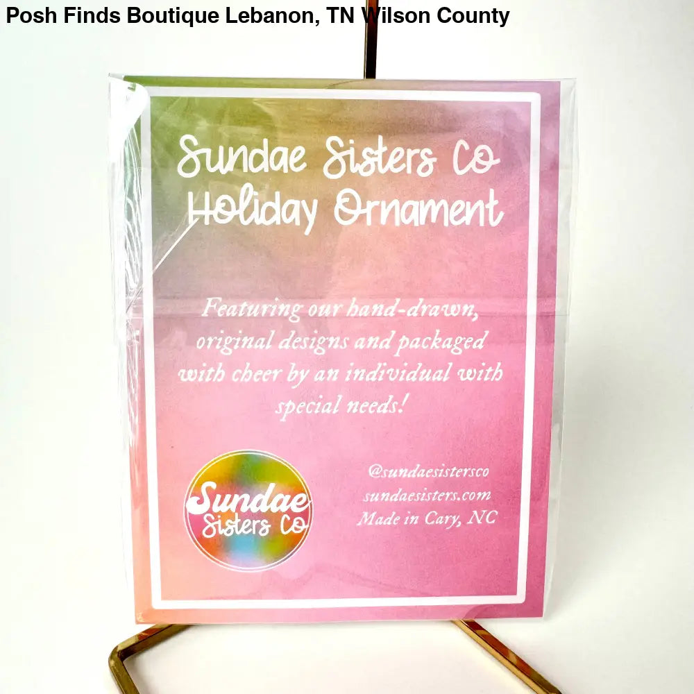 Pink Bow Ornament | Coquette - Posh Finds