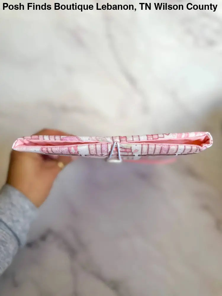 PINK COQUETTE LIBRARY book sleeve: Button / Classic - Posh Finds