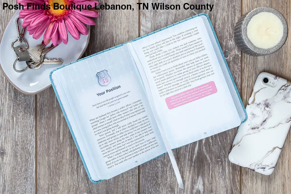 Proud Police Wife (Devotional) - Posh Finds