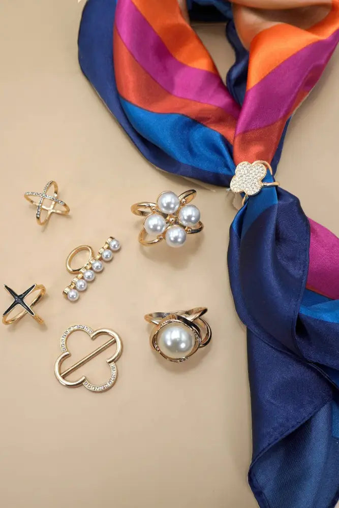 SCARF CHARMS -SCARF HOLDER SLIDER RING | 40SR100: C