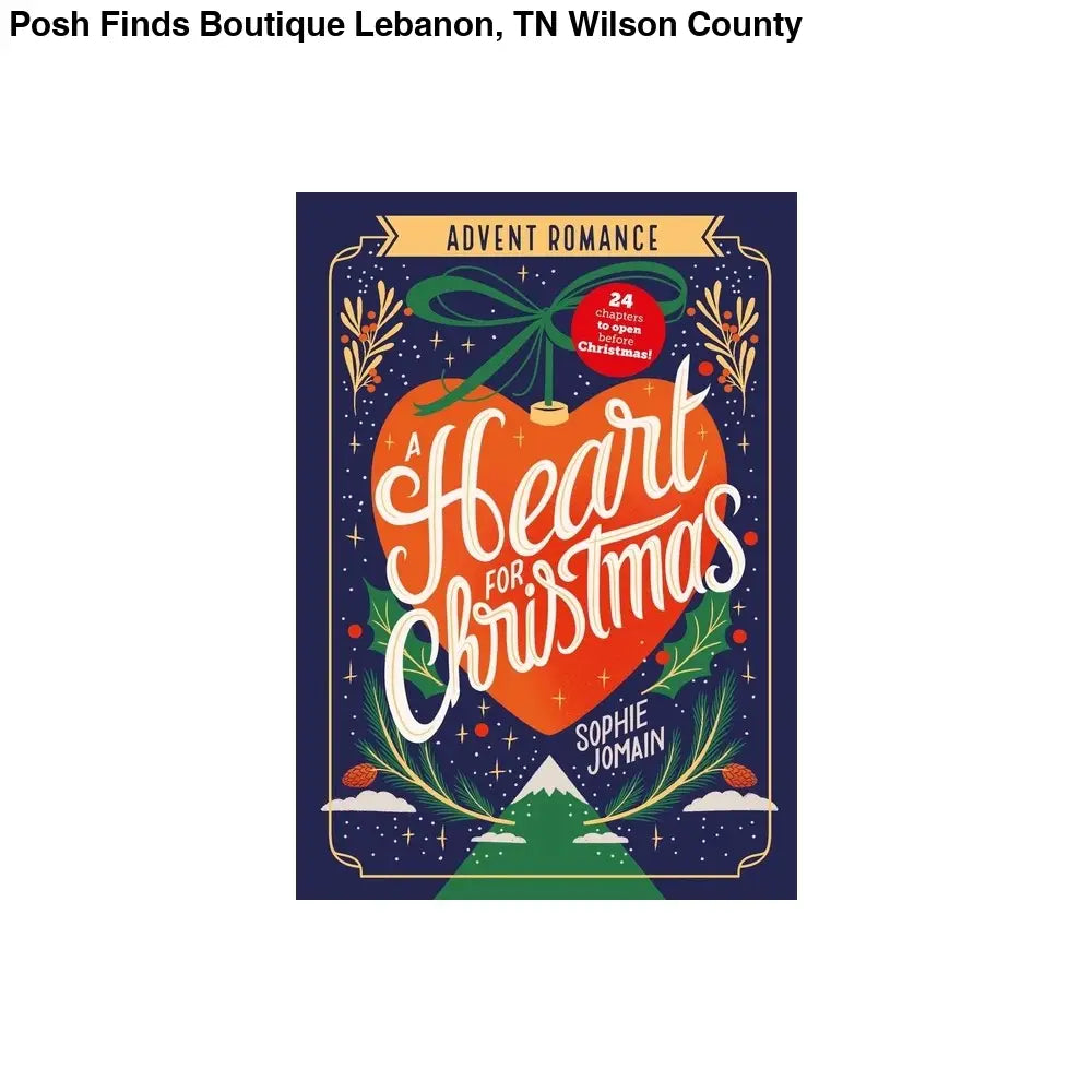 Simon & Schuster A Heart for Christmas by Sophie Jomain (Paperback) - Posh Finds