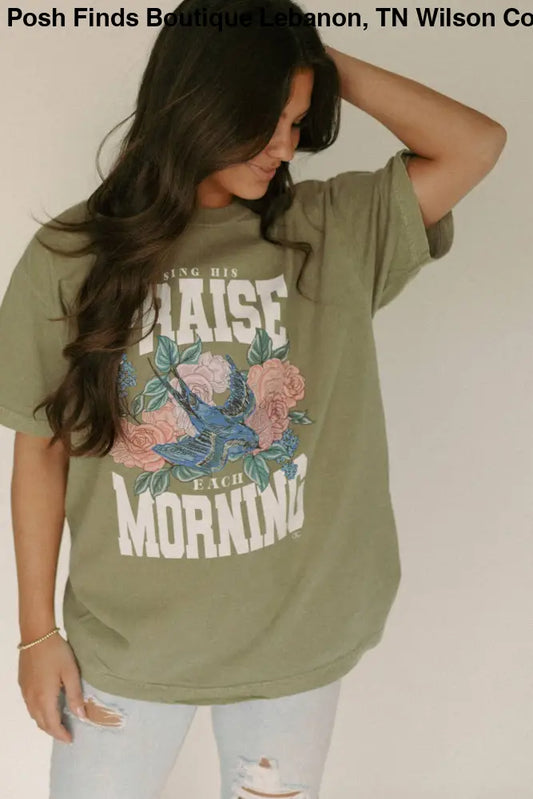 Sing His Praise Each Morning: Small - Posh Finds
