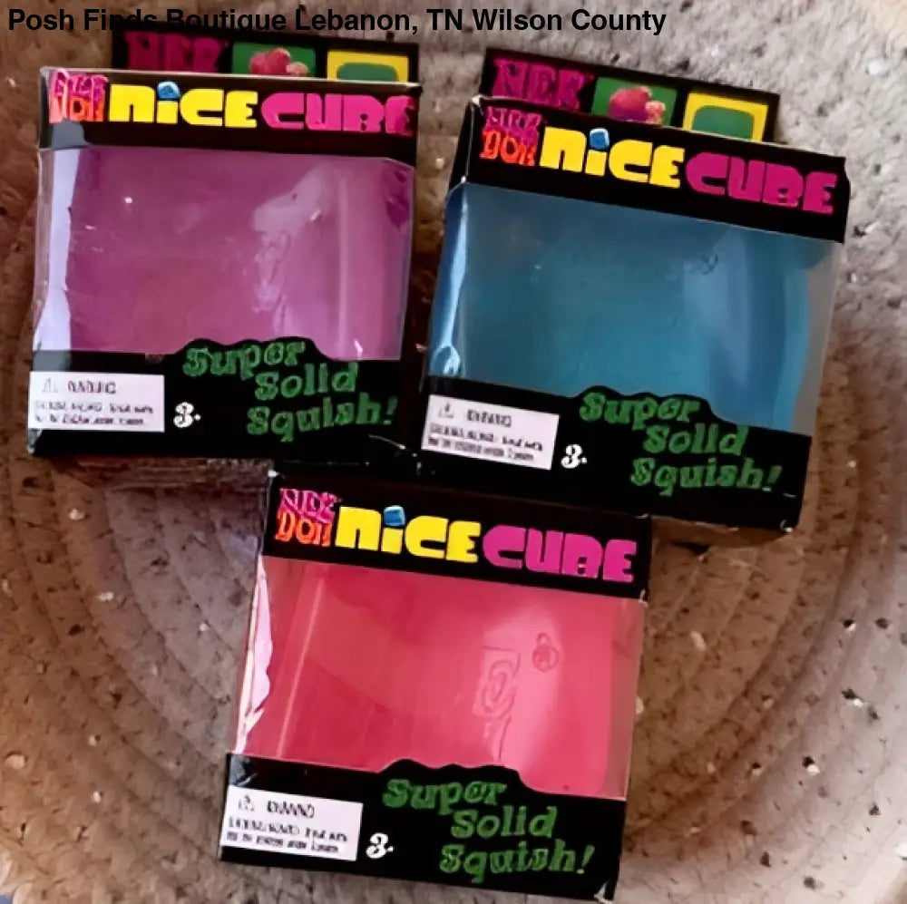 Solid Cube Squishy - toys