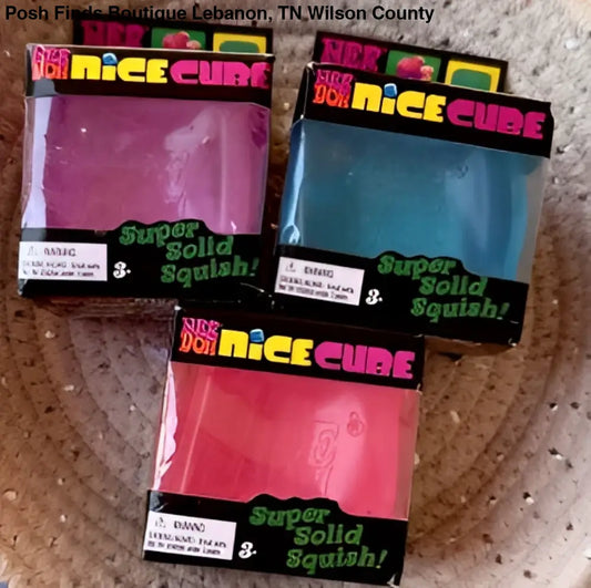Solid Cube Squishy - toys