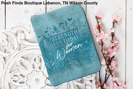 Strength for Today for Women (Zippered Devotional) - Posh Finds