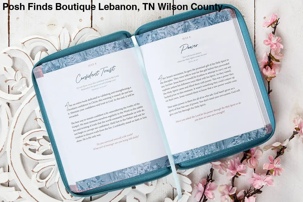 Strength for Today for Women (Zippered Devotional) - Posh Finds
