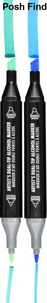 Studio Series Artist's Dual-Tip Alcohol Markers (Set of 60 colors) - Posh Finds