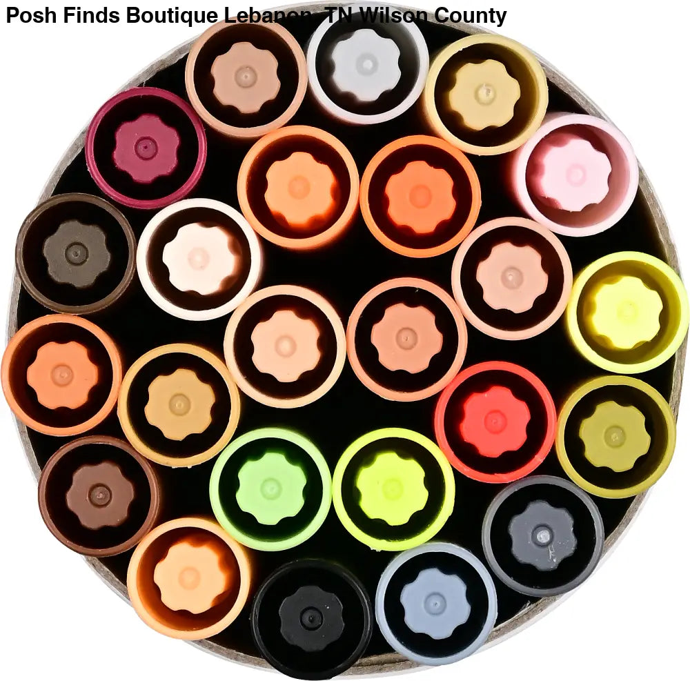 Studio Series Dual-Tip Skin Tone Markers (Set of 24) - Posh Finds