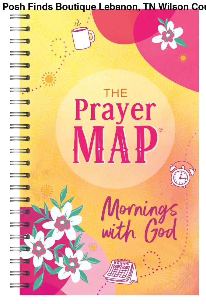 The Prayer Map: Mornings with God - Posh Finds