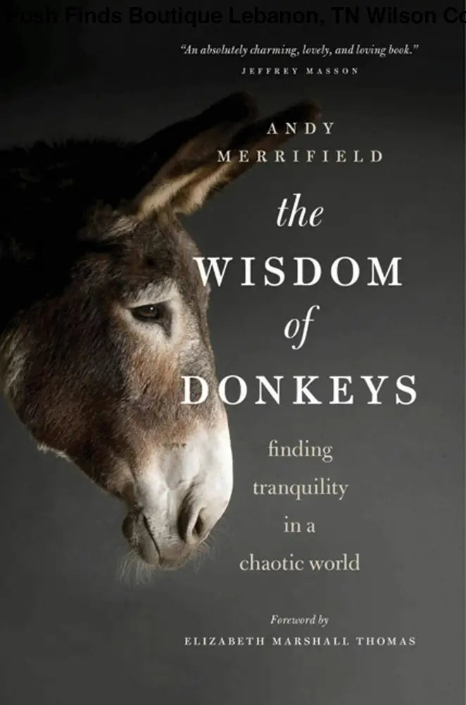 The Wisdom Of Donkeys: Finding Tranquility - Posh Finds