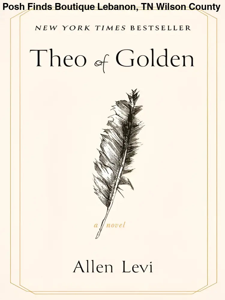 Theo of Golden by Levi Allen - Pack of 1 - Posh Finds