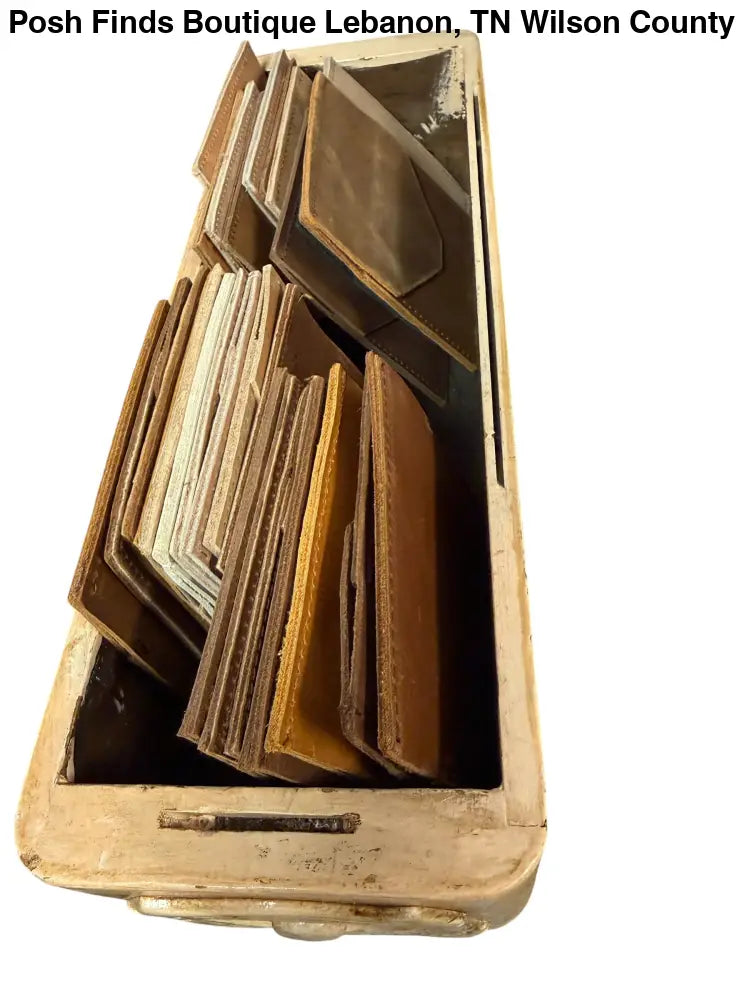 Upcycled Leather Card Holders Wallets - Wallet