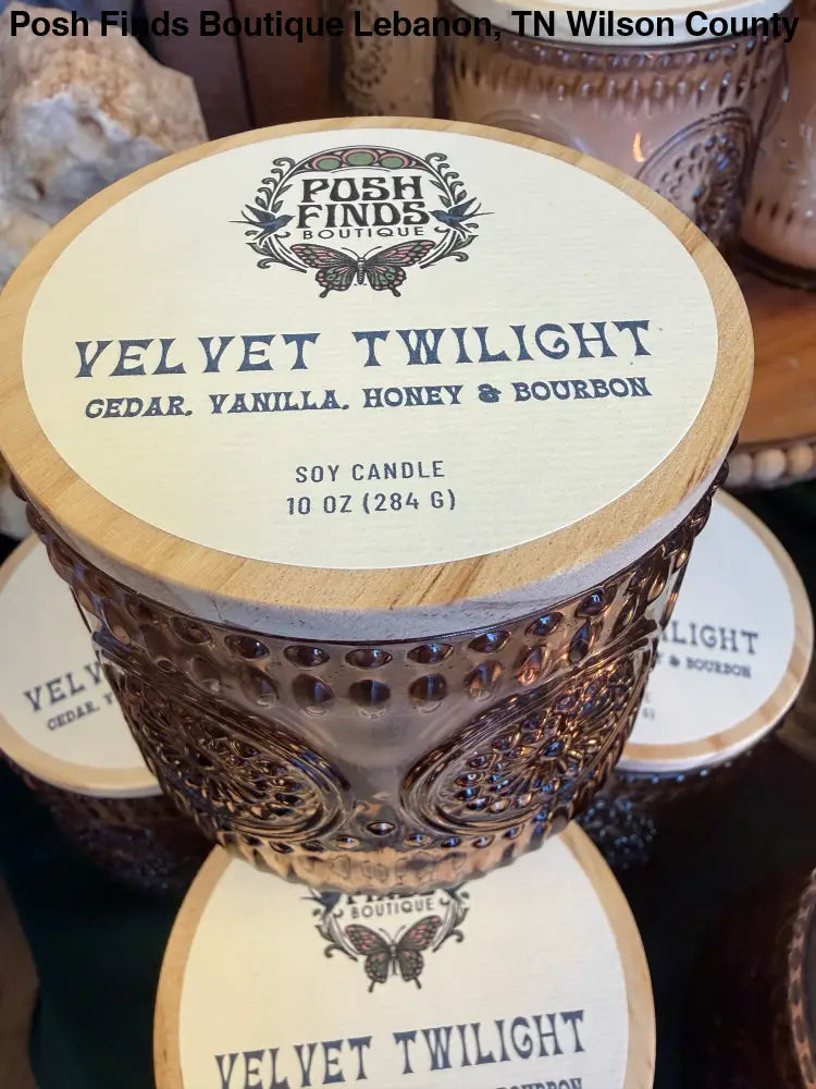 Velvet Twilight Candle 10 oz. - Posh Finds