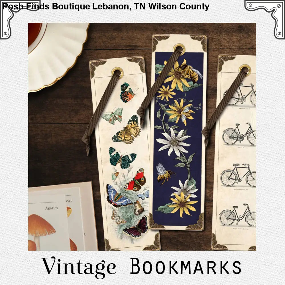 Vintage Bookmarks: Patisserie - Posh Finds