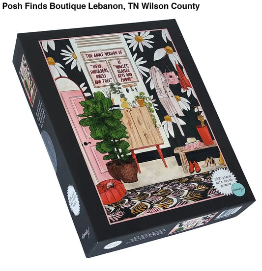 Wallet Glasses Keys -1000 piece soft touch Jigsaw Puzzle - Posh Finds