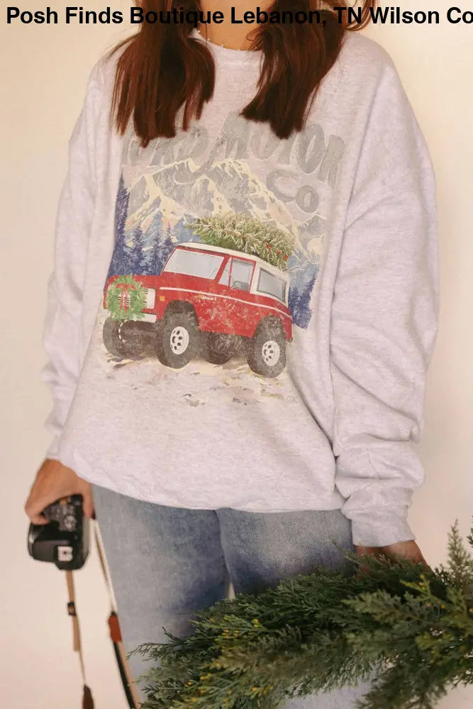 Winter Bronco Sweatshirt - Posh Finds