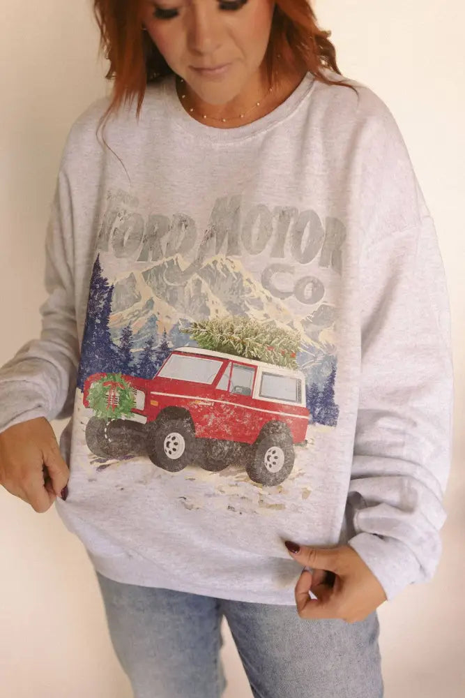 Winter Bronco Sweatshirt - Posh Finds