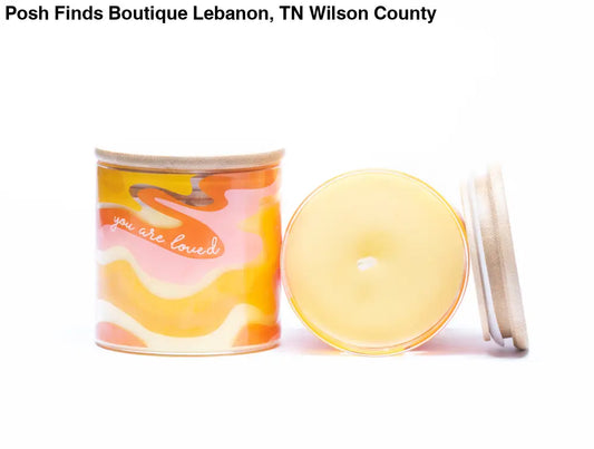 YOU ARE LOVED • 14 oz candle • 100% essential oil blend - Posh Finds